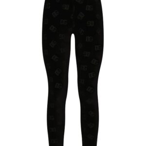 Dolce & Gabbana  logo-print cotton leggings