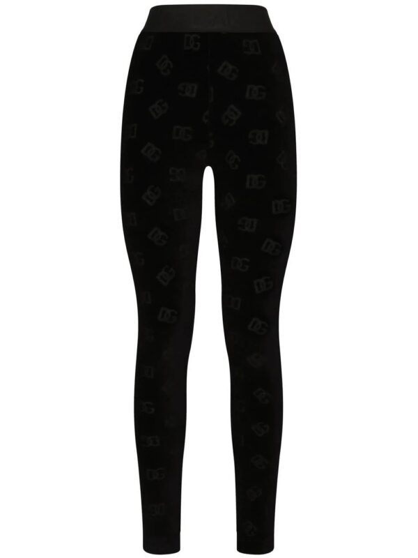 Dolce & Gabbana  logo-print cotton leggings