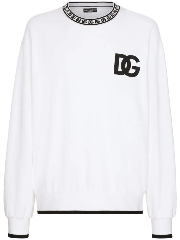 Dolce & Gabbana  logo-print cotton sweatshirt