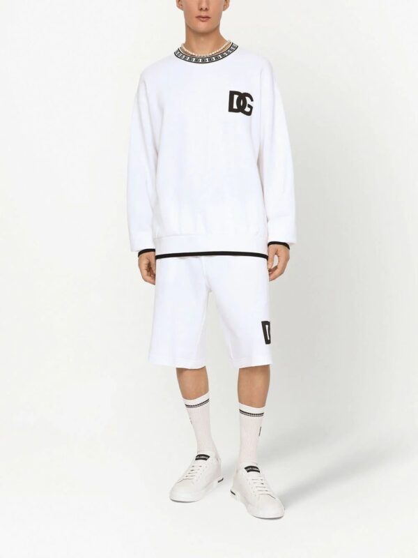 Dolce & Gabbana  logo-print cotton sweatshirt - Image 3