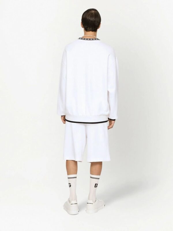 Dolce & Gabbana  logo-print cotton sweatshirt - Image 4