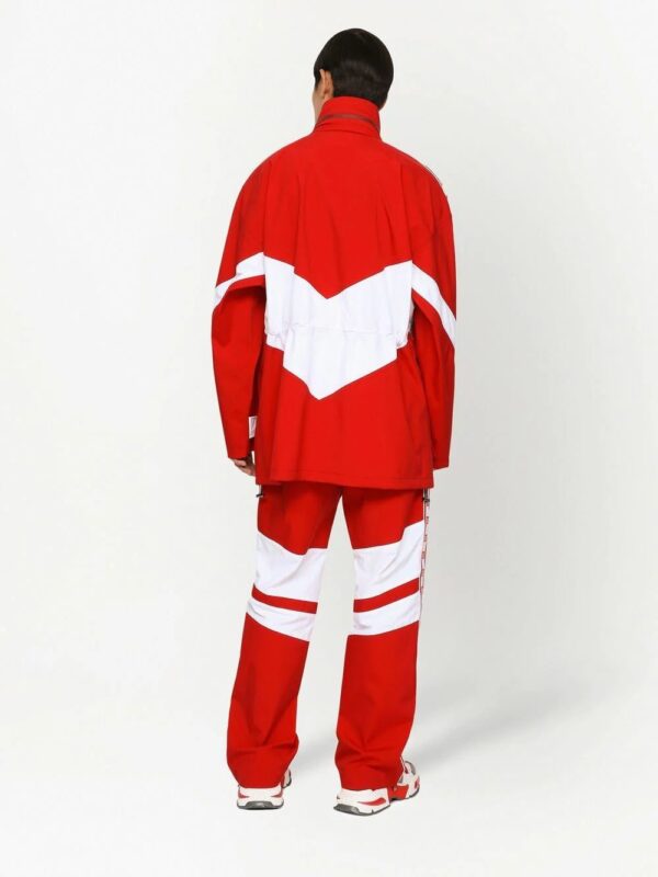Dolce & Gabbana  logo-stripe panelled sweatpants - Image 3
