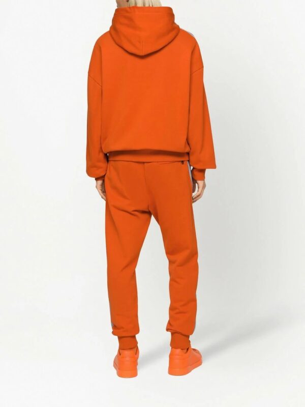 Dolce & Gabbana  logo-stripe cotton track pants - Image 3