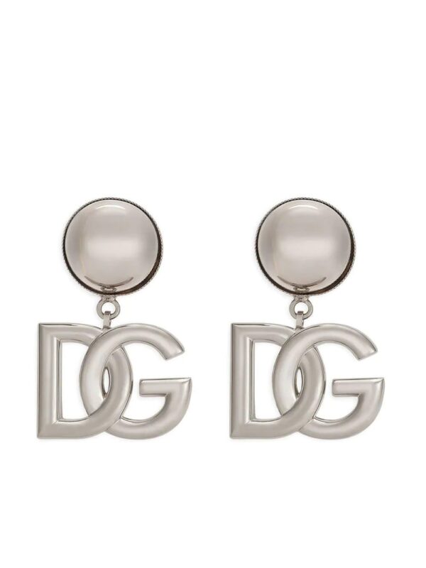 Dolce & Gabbana  KIM DOLCE&GABBANA DG-logo clip-on earrings