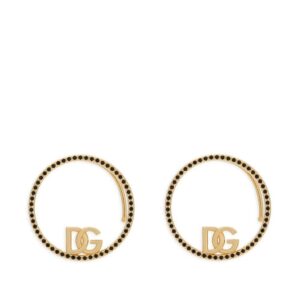 Dolce & Gabbana  DG-logo crystal-embellished ear cuffs