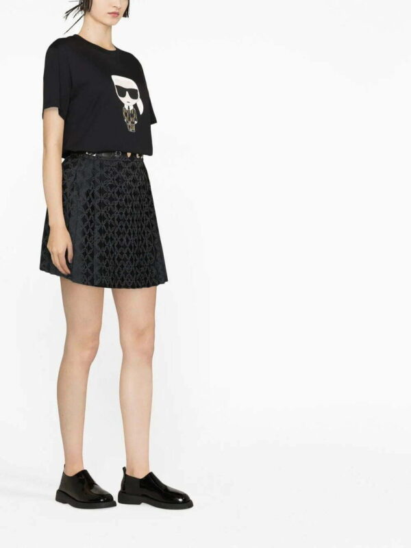 Karl Lagerfeld  Ikonik Karl organic cotton T-shirt - Image 4