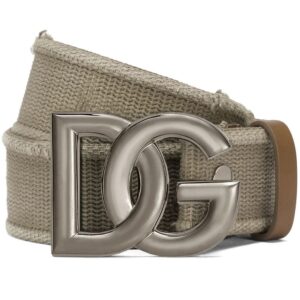 Dolce & Gabbana DG-logo tape belt