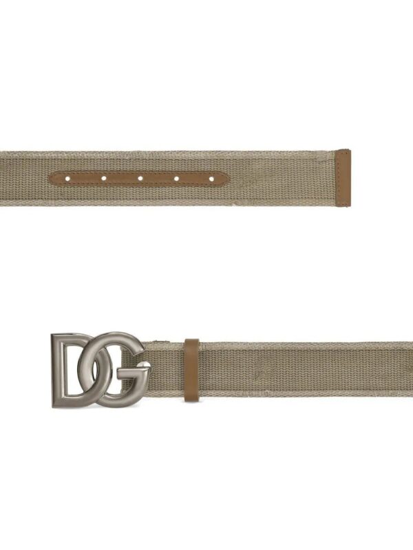 Dolce & Gabbana  DG-logo tape belt - Image 2