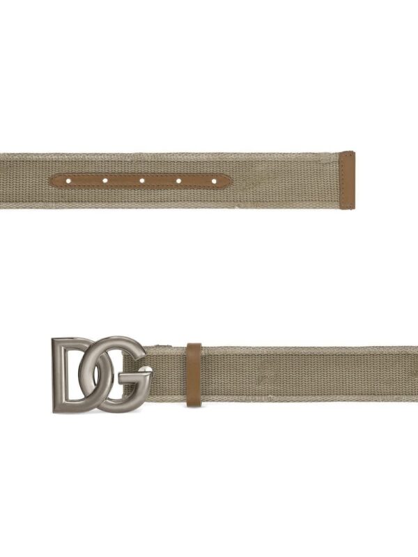 Dolce & Gabbana DG-logo tape belt - Image 2
