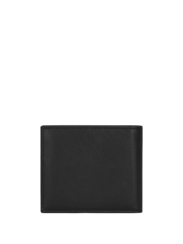 Dolce & Gabbana logo-embossed leather bifold wallet