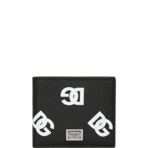 Dolce & Gabbana DG-logo leather bifold wallet