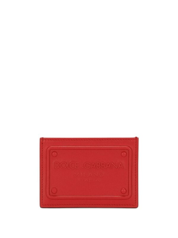 Dolce & Gabbana DG-logo embossed card holder