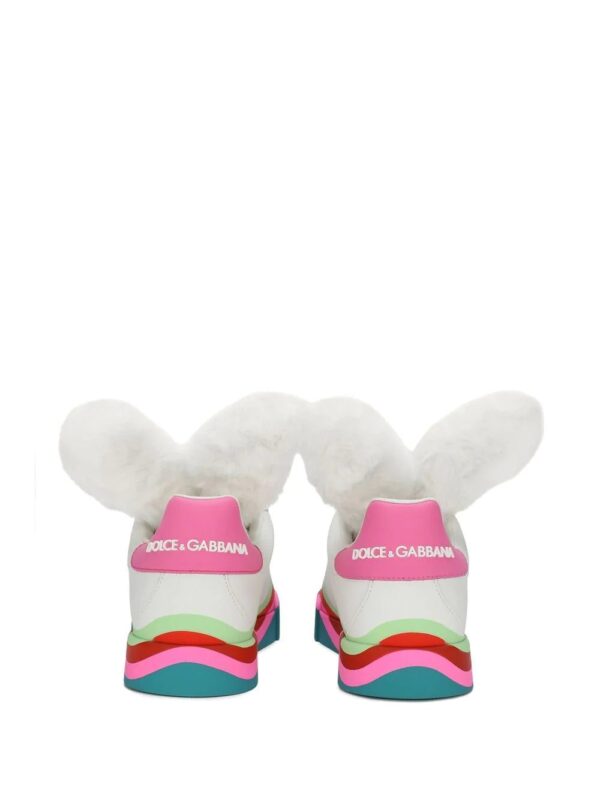 Dolce & Gabbana  Portofino bunny-ear sneakers - Image 3