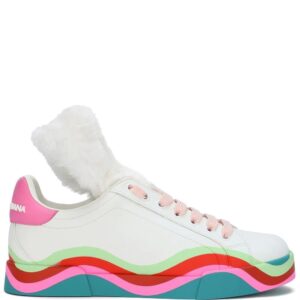 Dolce & Gabbana  Portofino bunny-ear sneakers