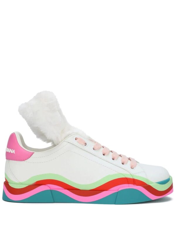 Dolce & Gabbana  Portofino bunny-ear sneakers