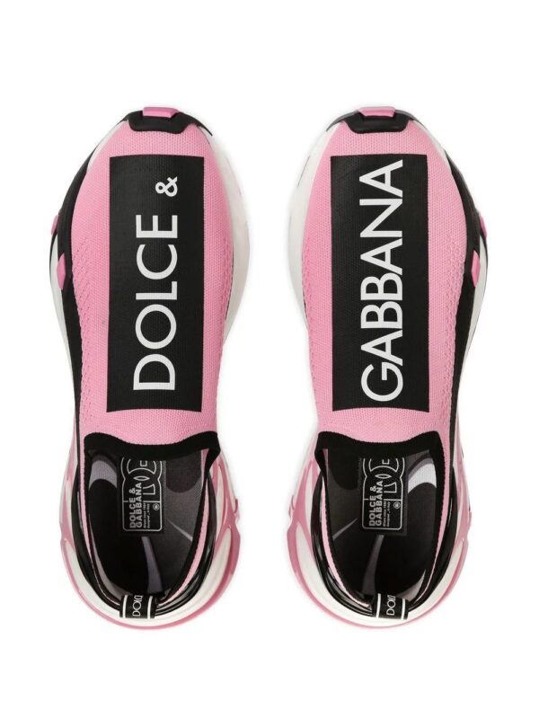 Dolce & Gabbana  logo-print low-top sneakers - Image 4