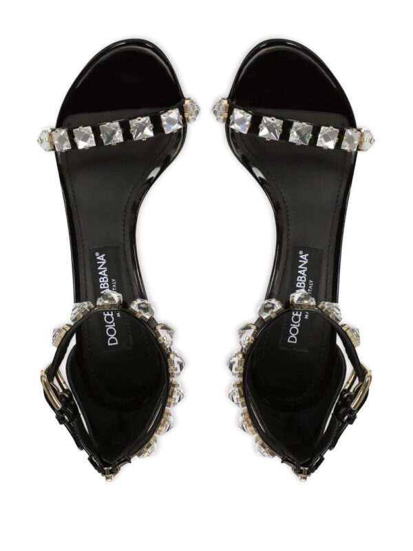 Dolce & Gabbana  crystal-embellished sandals - Image 4