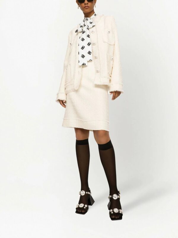 Dolce & Gabbana  bouclé tweed jacket - Image 2