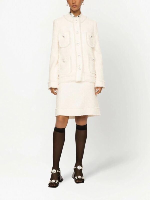 Dolce & Gabbana  bouclé tweed jacket - Image 3