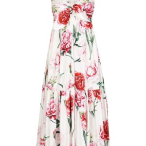 Dolce & Gabbana floral-print midi dress