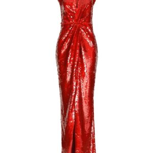 Dolce & Gabbana  sequined V-neck gown