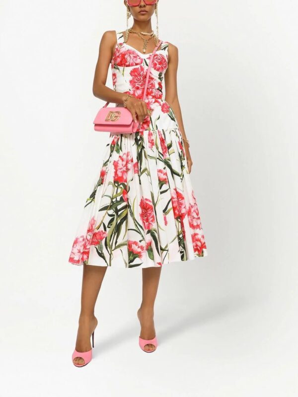 Dolce & Gabbana  floral-print bodice top - Image 2