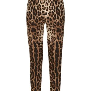 Dolce & Gabbana  leopard-print slim-cut leggings