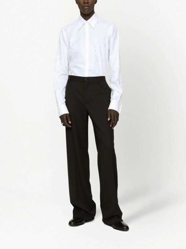 Dolce & Gabbana  baroque-print long-sleeve shirt - Image 2