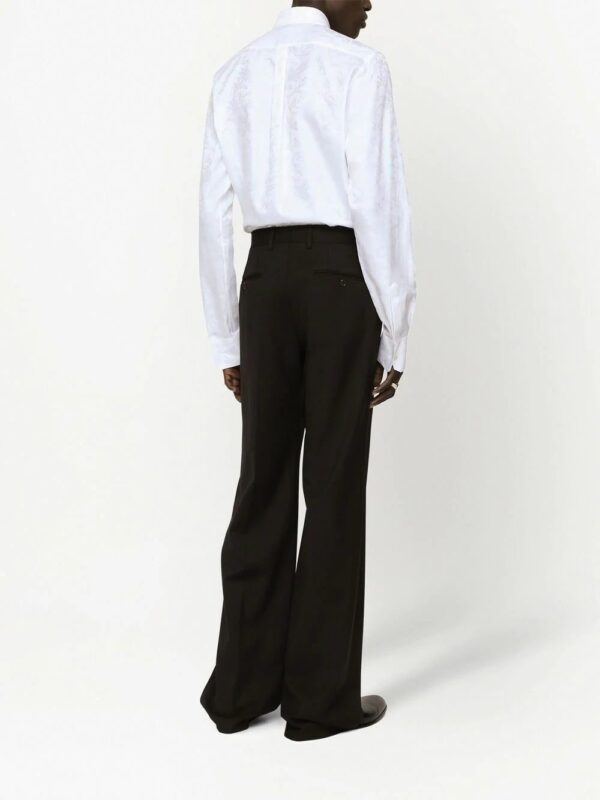 Dolce & Gabbana  baroque-print long-sleeve shirt - Image 3
