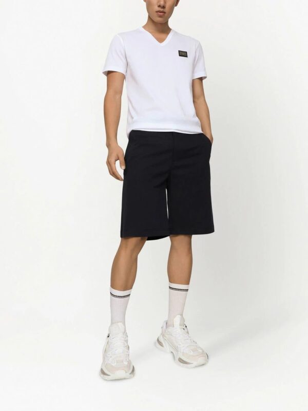 Dolce & Gabbana  DG Essentials V-neck T-shirt - Image 2
