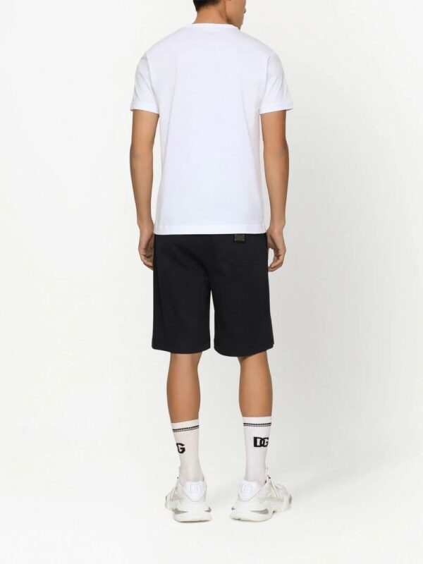 Dolce & Gabbana  DG Essentials V-neck T-shirt - Image 4