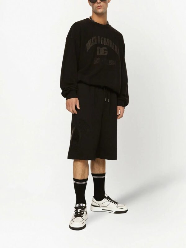Dolce & Gabbana  tonal-logo crew-neck sweatshirt - Image 2