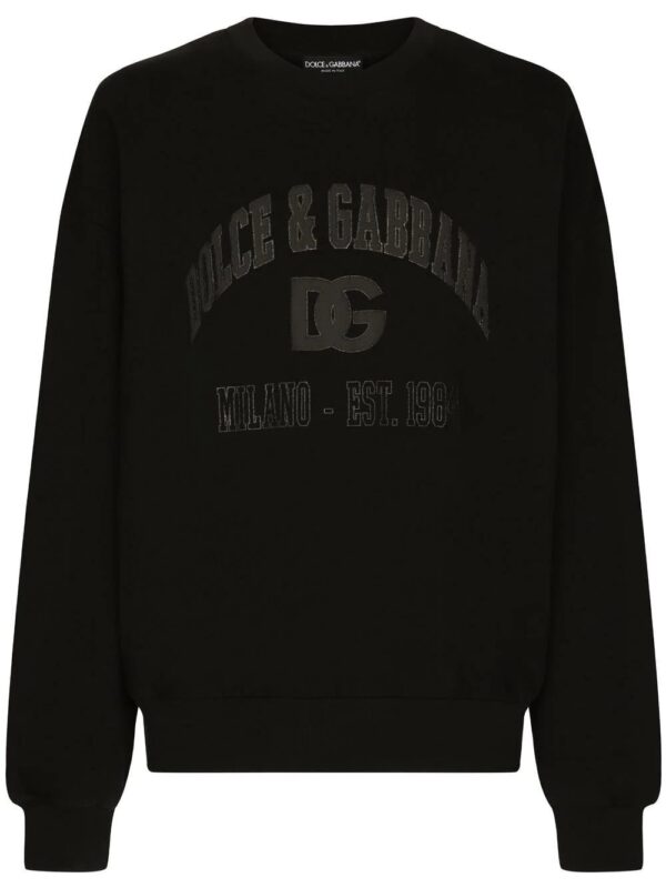 Dolce & Gabbana  tonal-logo crew-neck sweatshirt