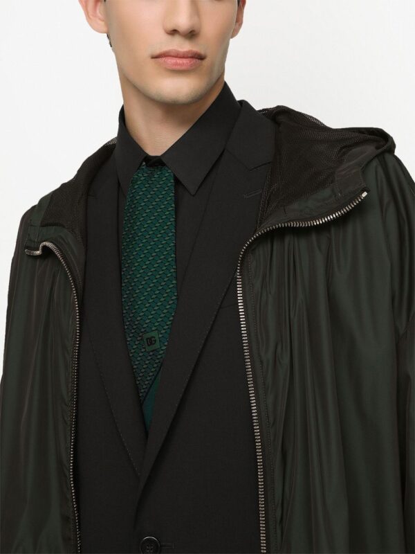 Dolce & Gabbana  geometric-print silk scarf - Image 4