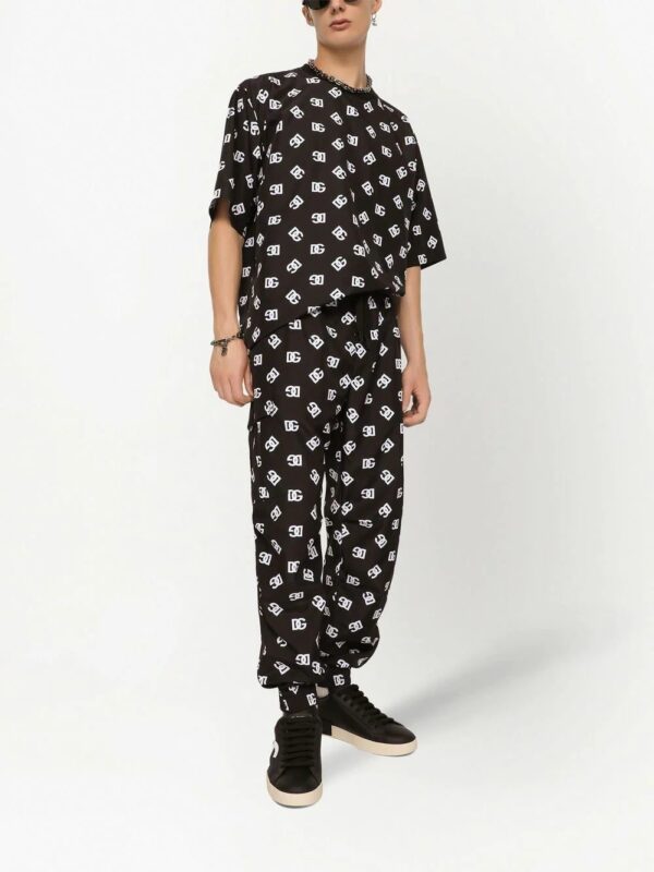 Dolce & Gabbana  monogram-print track pants - Image 2