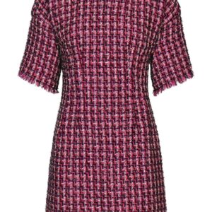 Dolce & Gabbana  tweed short-sleeve minidress