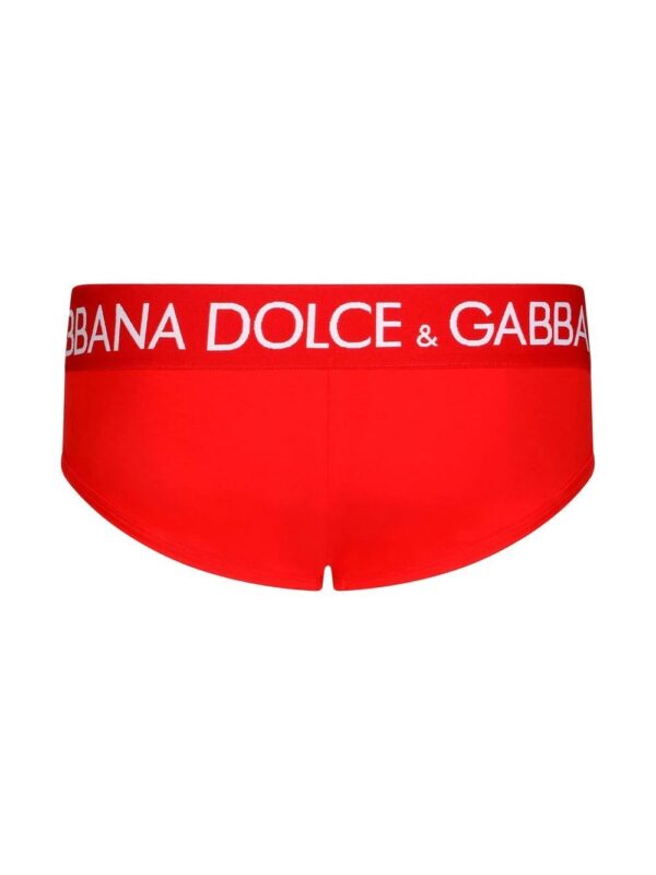 Dolce & Gabbana  logo-waist cotton briefs - Image 3