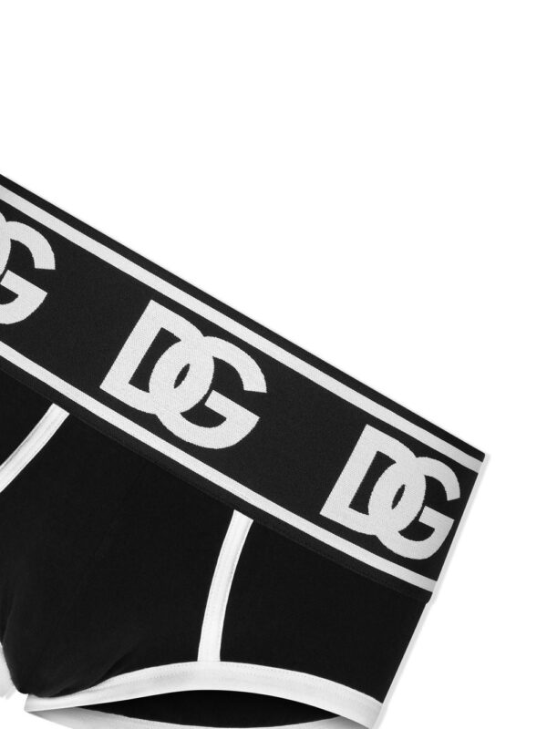 Dolce & Gabbana  logo-waist cotton briefs - Image 4