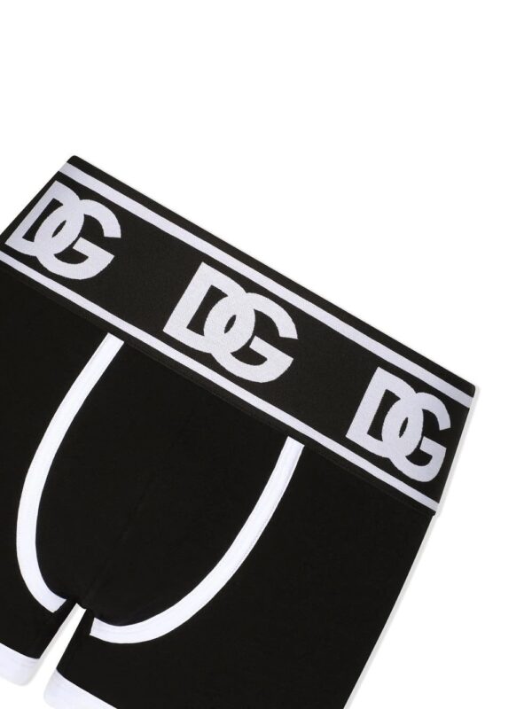 Dolce & Gabbana  logo-waist cotton boxer briefs - Image 4