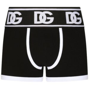 Dolce & Gabbana  logo-waist cotton boxer briefs