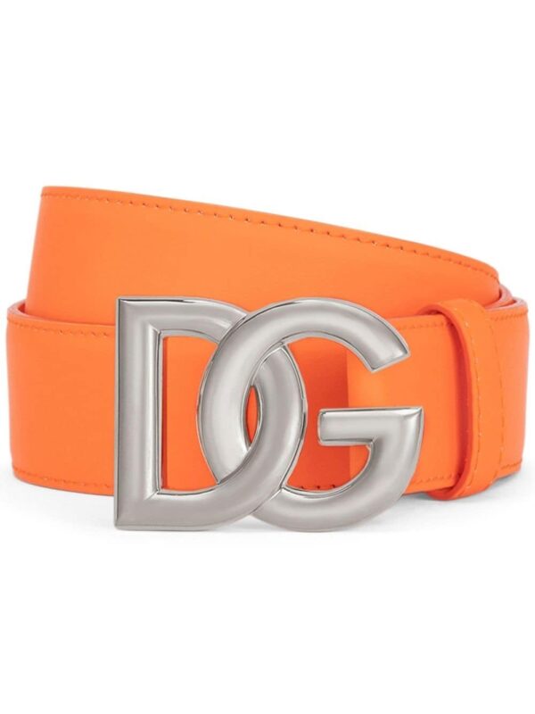 Louis Vuitton DG-logo leather belt