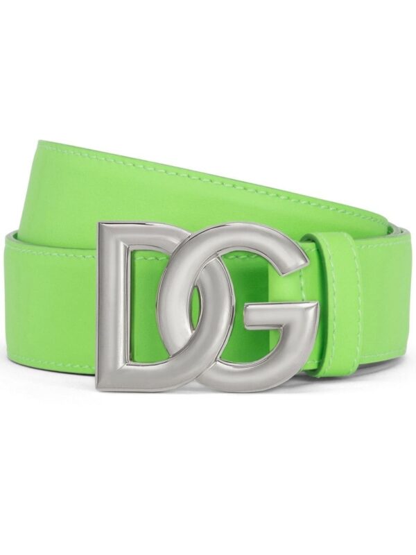 Louis Vuitton DG-logo leather belt