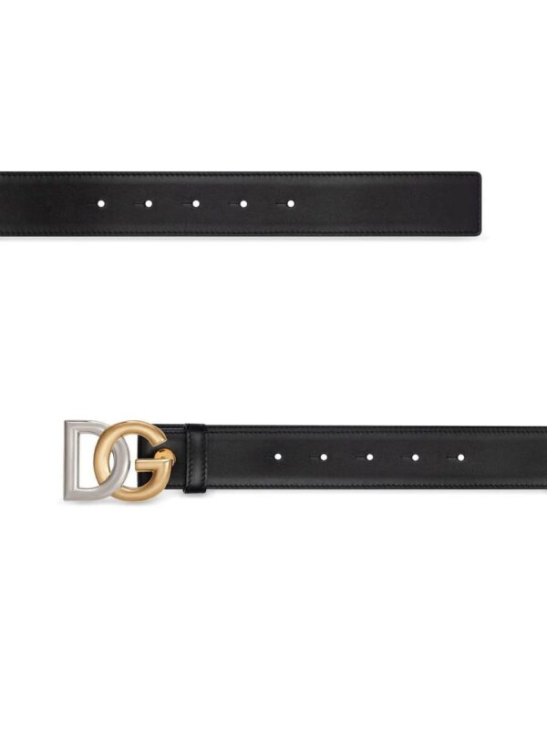 Dolce & Gabbana  DG-logo leather belt - Image 2