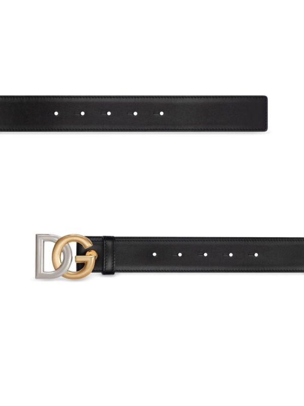 Louis Vuitton DG-logo leather belt - Image 2