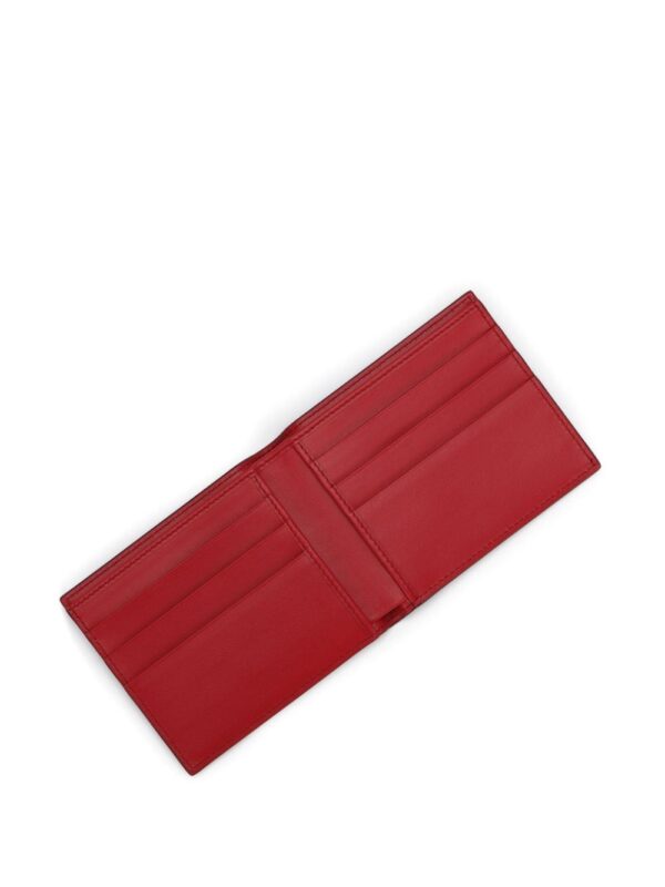 Dolce & Gabbana logo-embossed leather bifold wallet - Image 4