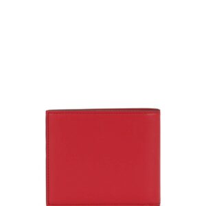 Dolce & Gabbana logo-embossed leather bifold wallet