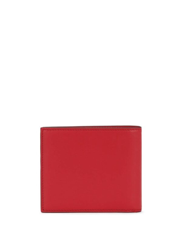 Dolce & Gabbana logo-embossed leather bifold wallet