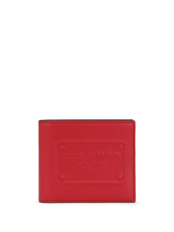 Dolce & Gabbana logo-embossed leather bifold wallet - Image 2