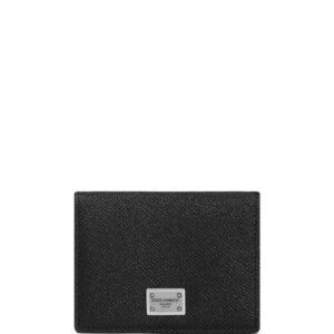 Dolce & Gabbana  grained leather bi-fold wallet