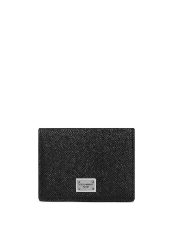 Dolce & Gabbana  grained leather bi-fold wallet